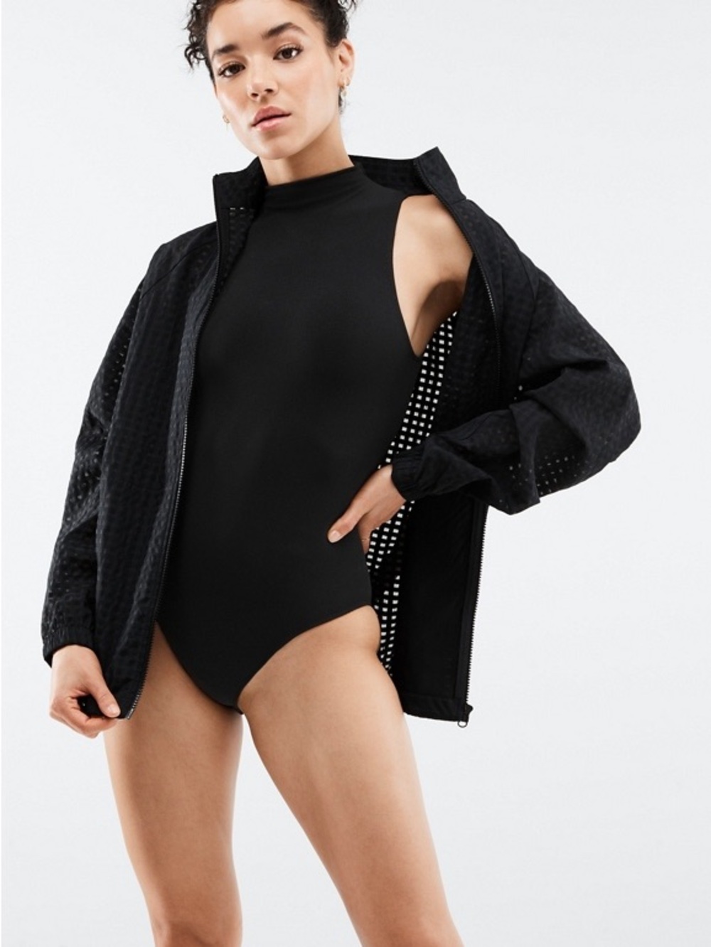 Fabletics sculptknit Mock Neck One-Piece